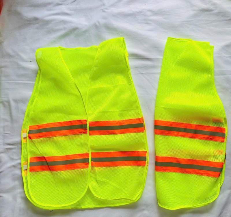áo phản quang lưới vàng chanh