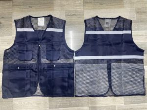Áo Ghile 3 Khoá Kéo Vải Kaky Cotton Đầy Đủ Màu Sắc