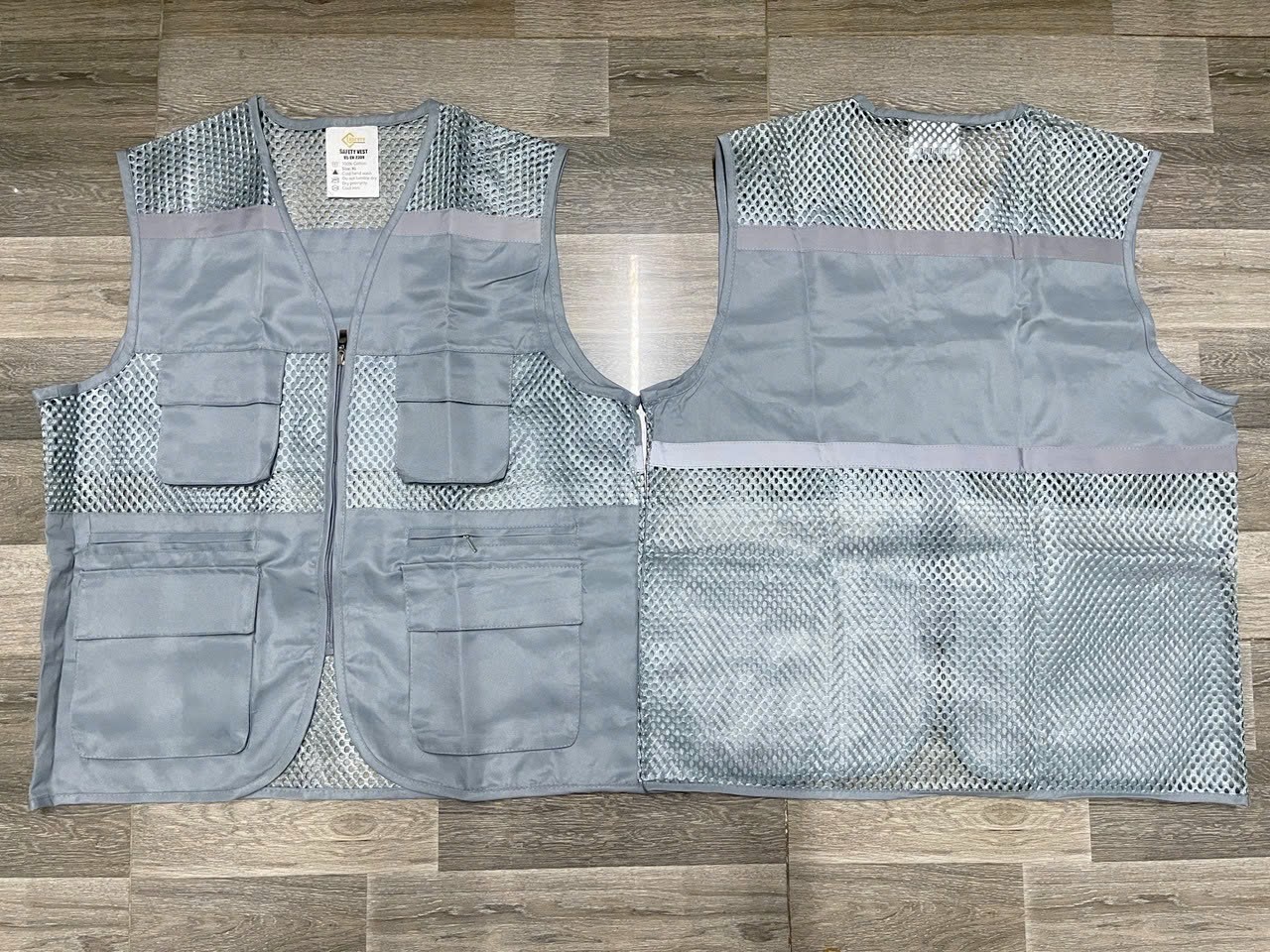 Áo Ghile 3 Khoá Kéo Vải Kaky Cotton Đầy Đủ Màu Sắc - Ảnh 3