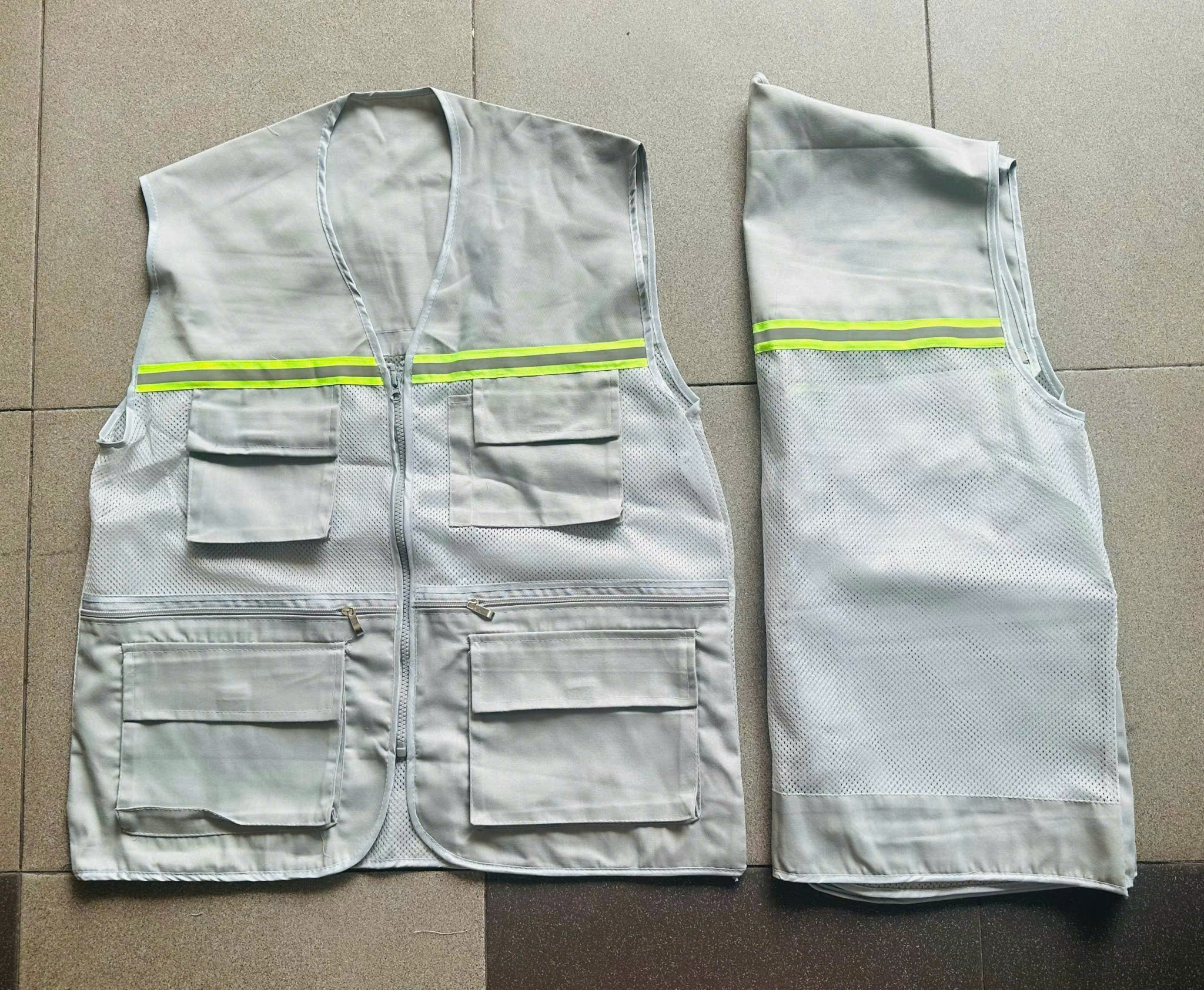 Áo Ghile Bảo Hộ Vải Kaky Cotton HD01 - Ảnh 7