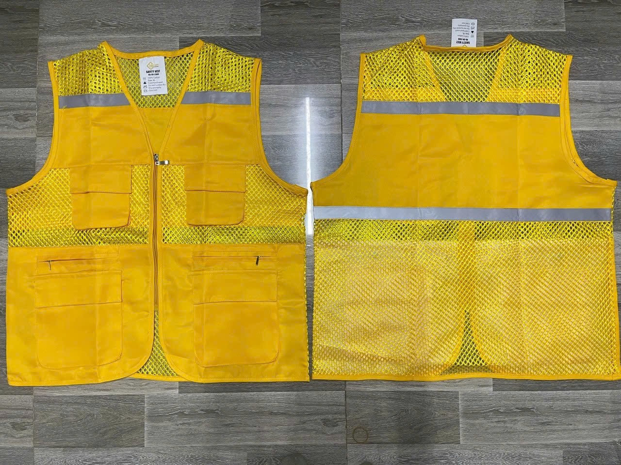 Áo Ghile 3 Khoá Kéo Vải Kaky Cotton Đầy Đủ Màu Sắc - Ảnh 12