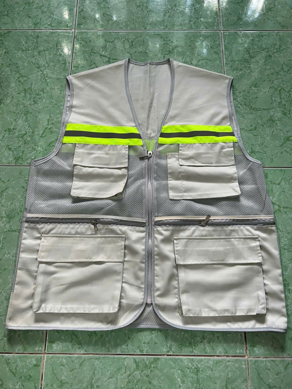 Áo Ghile Bảo Hộ Vải Kaky Cotton HD01 - Ảnh 4