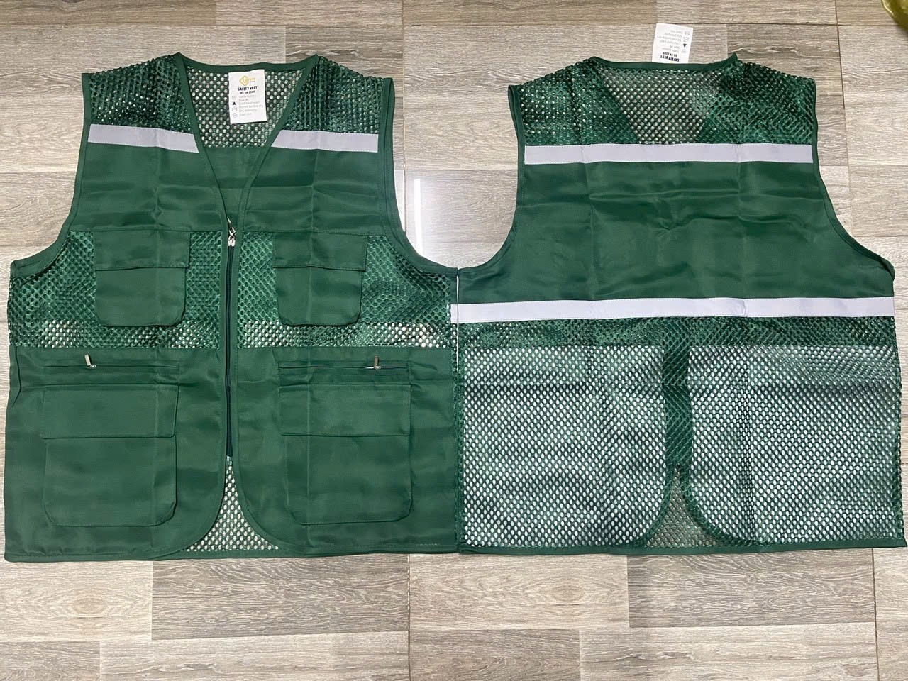 Áo Ghile 3 Khoá Kéo Vải Kaky Cotton Đầy Đủ Màu Sắc - Ảnh 6