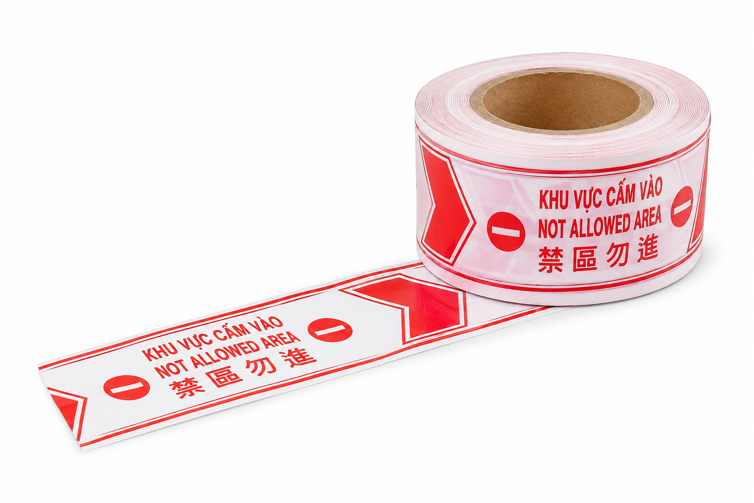 Cuộn Rào Công Trình Trắng Đỏ